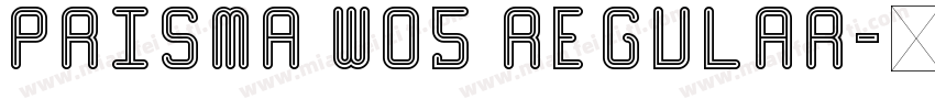 Prisma W05 Regular字体转换